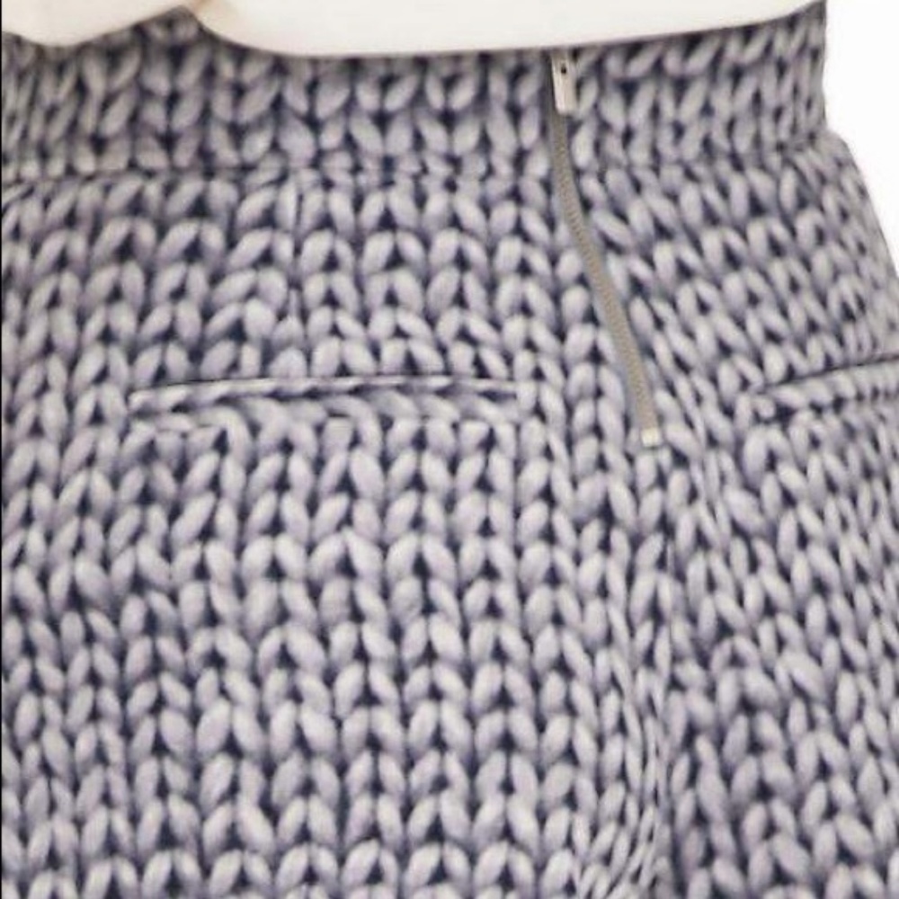 Banana Rep Yarn Printed Trompe L'oeil Shorts - Picture 3 of 6